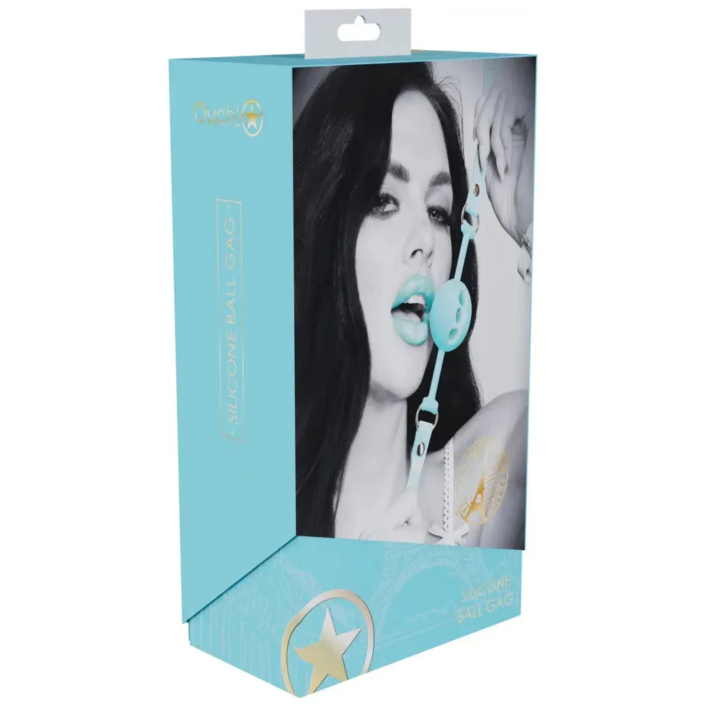 Ouch Paris Collection Silicone Ball Gag by Shots