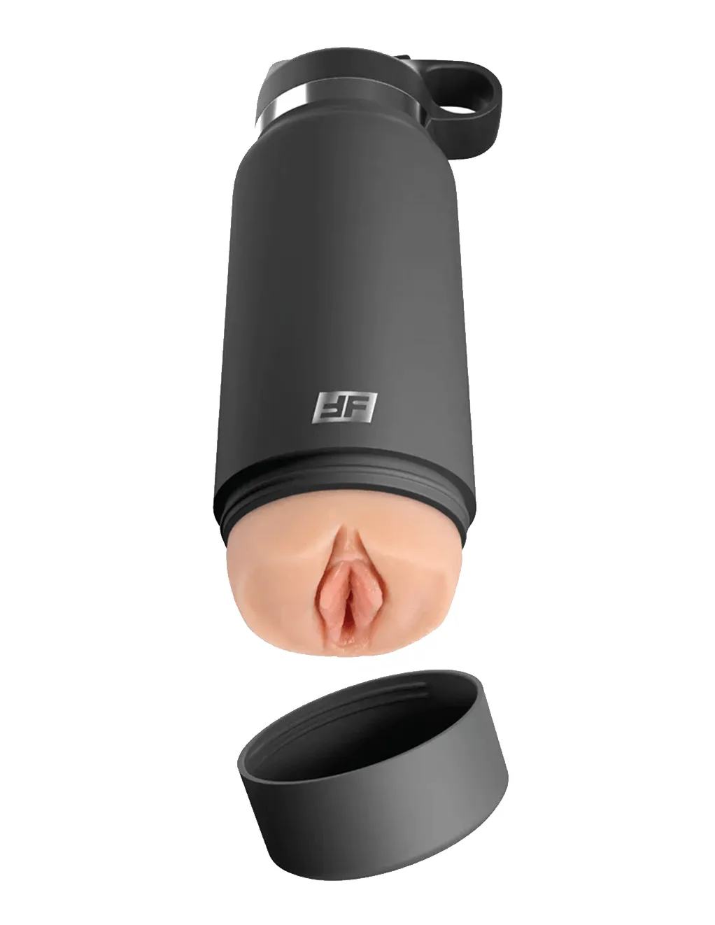 PDX Plus Fuck Flask Grey
