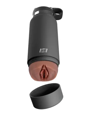 PDX Plus Fuck Flask Grey