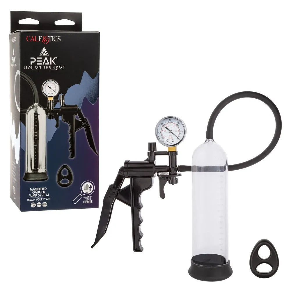 Peak Magnified Guage Penis Pump by Cal Exotics