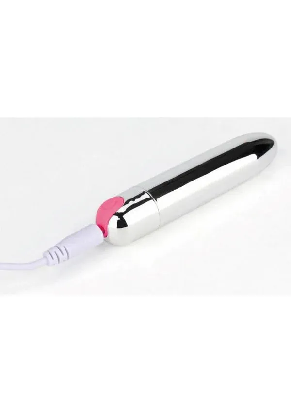 Pink Pussycat Vibrating Bullet - Silver