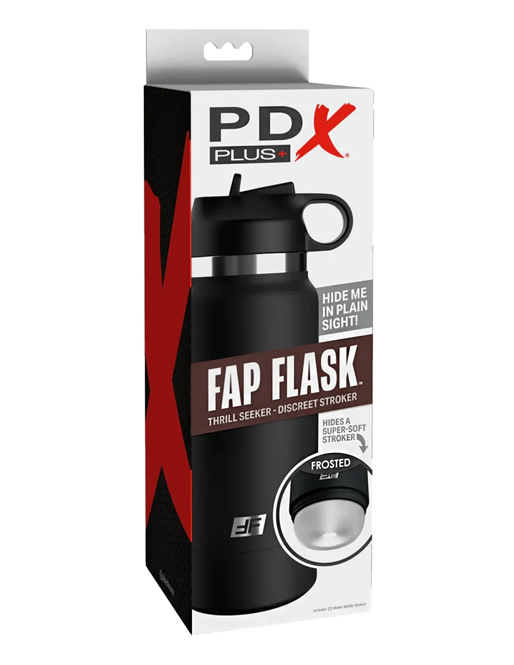 Pipedream Fap Flask Thrill Seeker Black