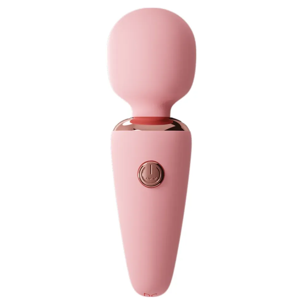 Pocket Magic Wand Vibrator - Soft Powerful Clit Nipple Stimulator Sex Toy for Women