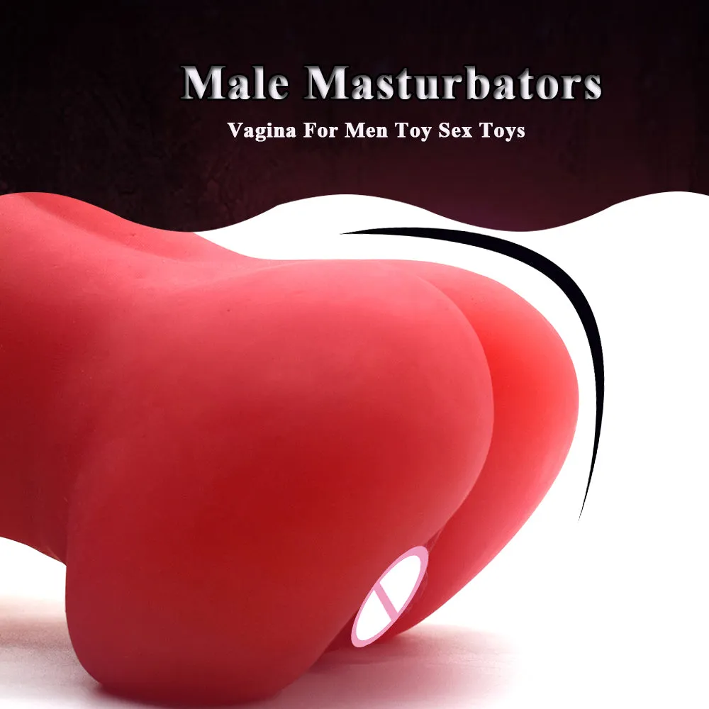 Pocket Pussy Realistic Masturbator Sex Toys for Men - Silicone Vaginal Penis Massager