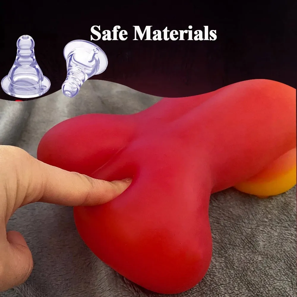 Pocket Pussy Realistic Masturbator Sex Toys for Men - Silicone Vaginal Penis Massager