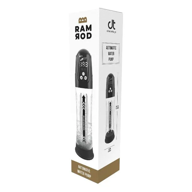 Pompă pe bază de apă DREAMTOYS Automatic Water Pump. pentru mărirea penisului. 4 intensități. 4 viteze. transparentă