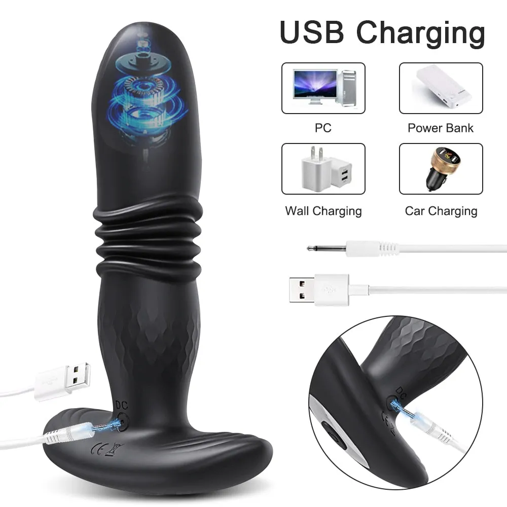 PuppyPassion - Thrusting Butt Plug Anal APP Vibrator