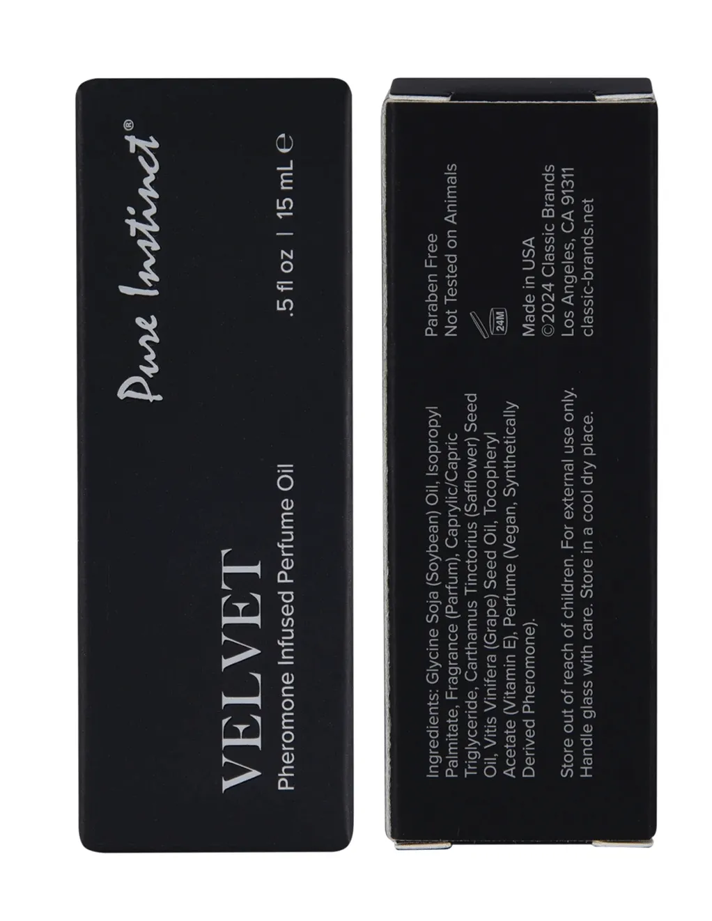Pure Instinct Pheromone Perfume Oil Dropper Velvet