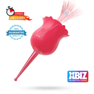 Quiet Strong Sucking High-quality Material Rose Vibrator