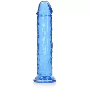 Realrock Crystal Clear Straight Dildo 7 by Shots