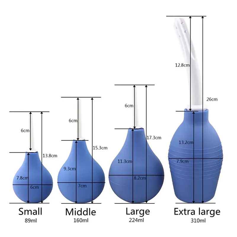 Rectal Anal Cleaner Doucher - Shower Enemator Anal Training Sex Toys for Men Women