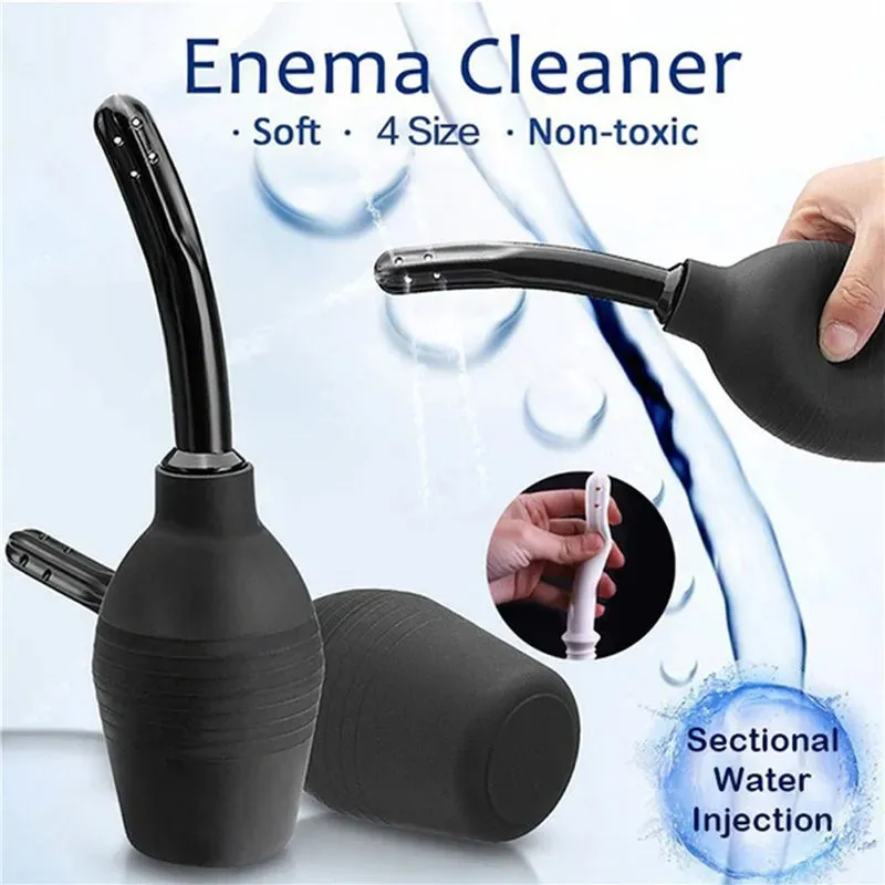 Rectal Anal Cleaner Doucher - Shower Enemator Anal Training Sex Toys for Men Women