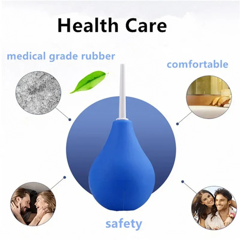Rectal Anal Cleaner Doucher - Shower Enemator Anal Training Sex Toys for Men Women