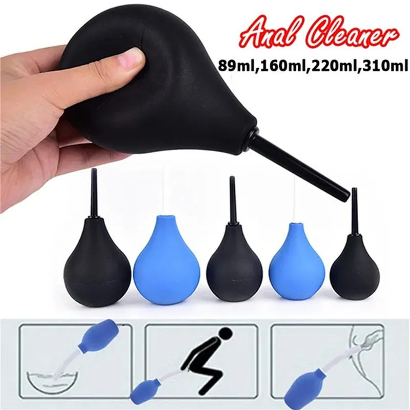 Rectal Anal Cleaner Doucher - Shower Enemator Anal Training Sex Toys for Men Women