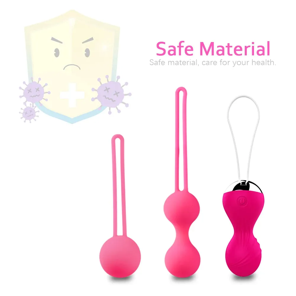 Remote Control Kegal Ball - Vibrating Panty Egg Pelvic Muscle Female Sex Toys