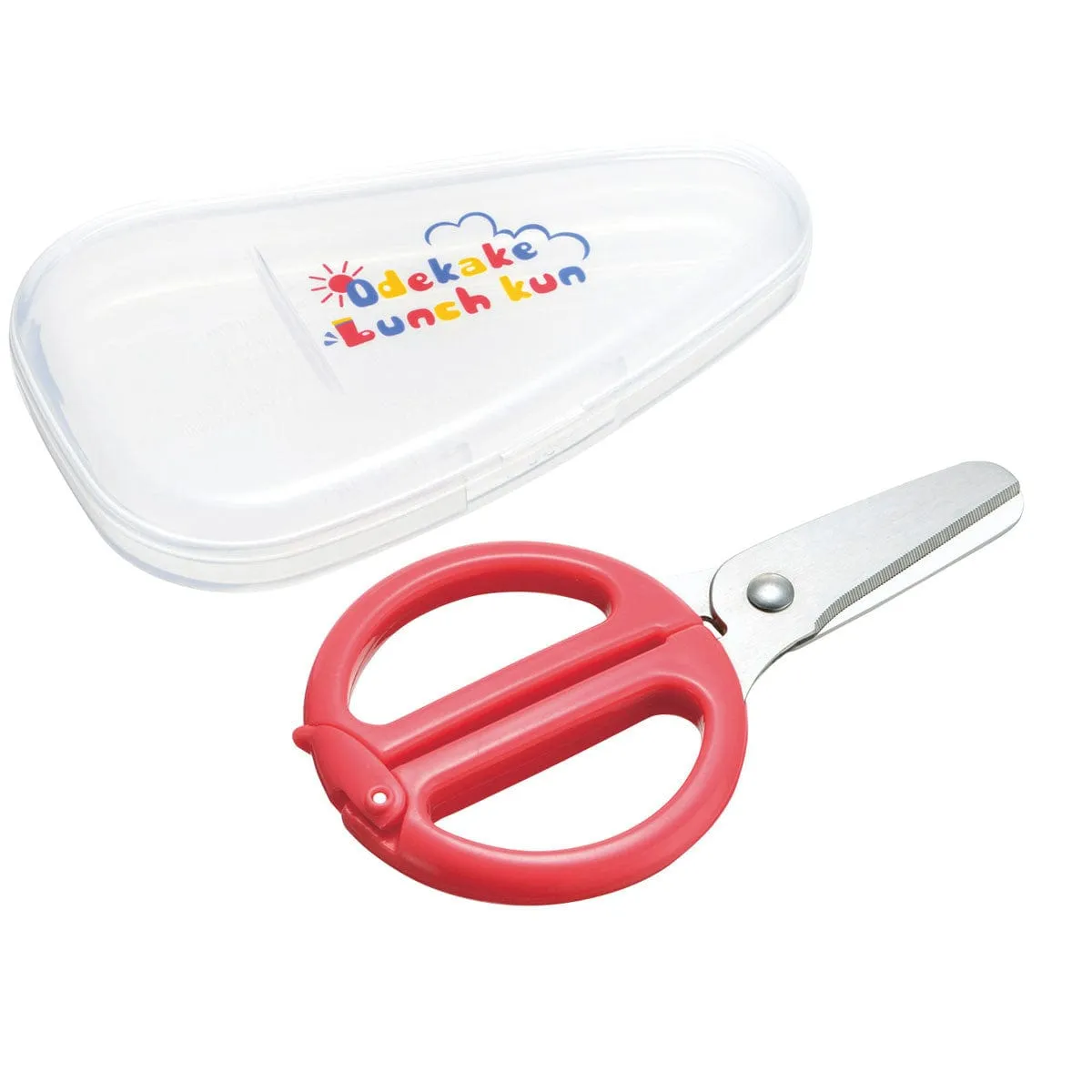 Richell - Odekake Lunch Kun Scissors for Baby Food with Storage Case