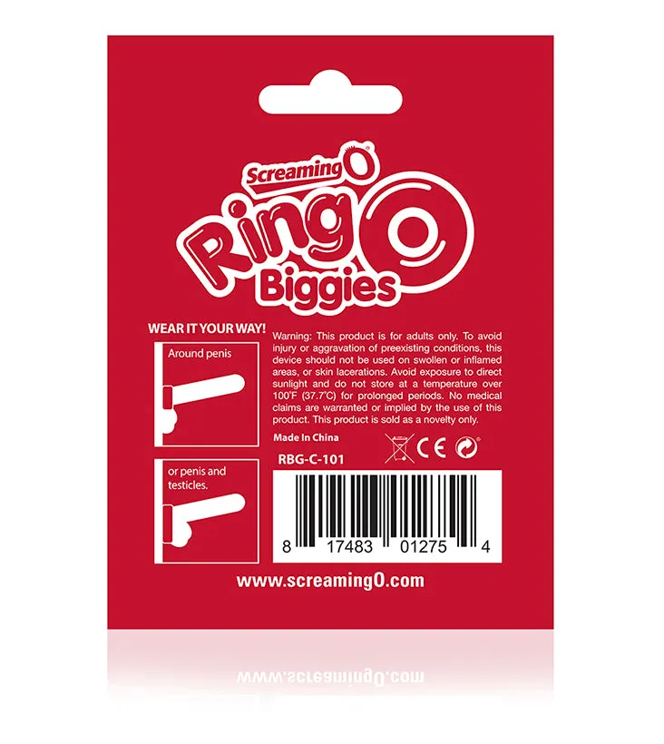 RingO Biggies Clear by ScreamingO