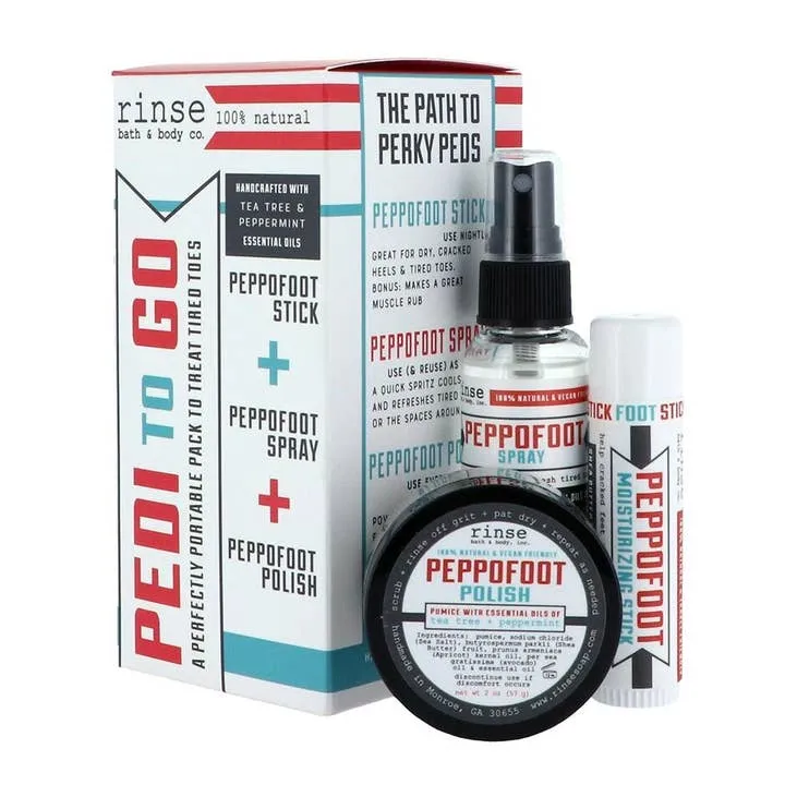 Rinse Pedi-To-Go Set