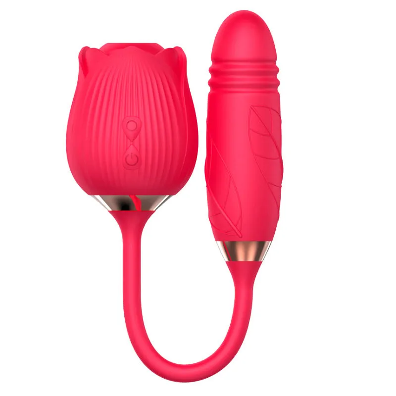 Rose Toy Vibrator for Women. Dildos for Women Gifts. 3in1 Upgrade 18 Modes