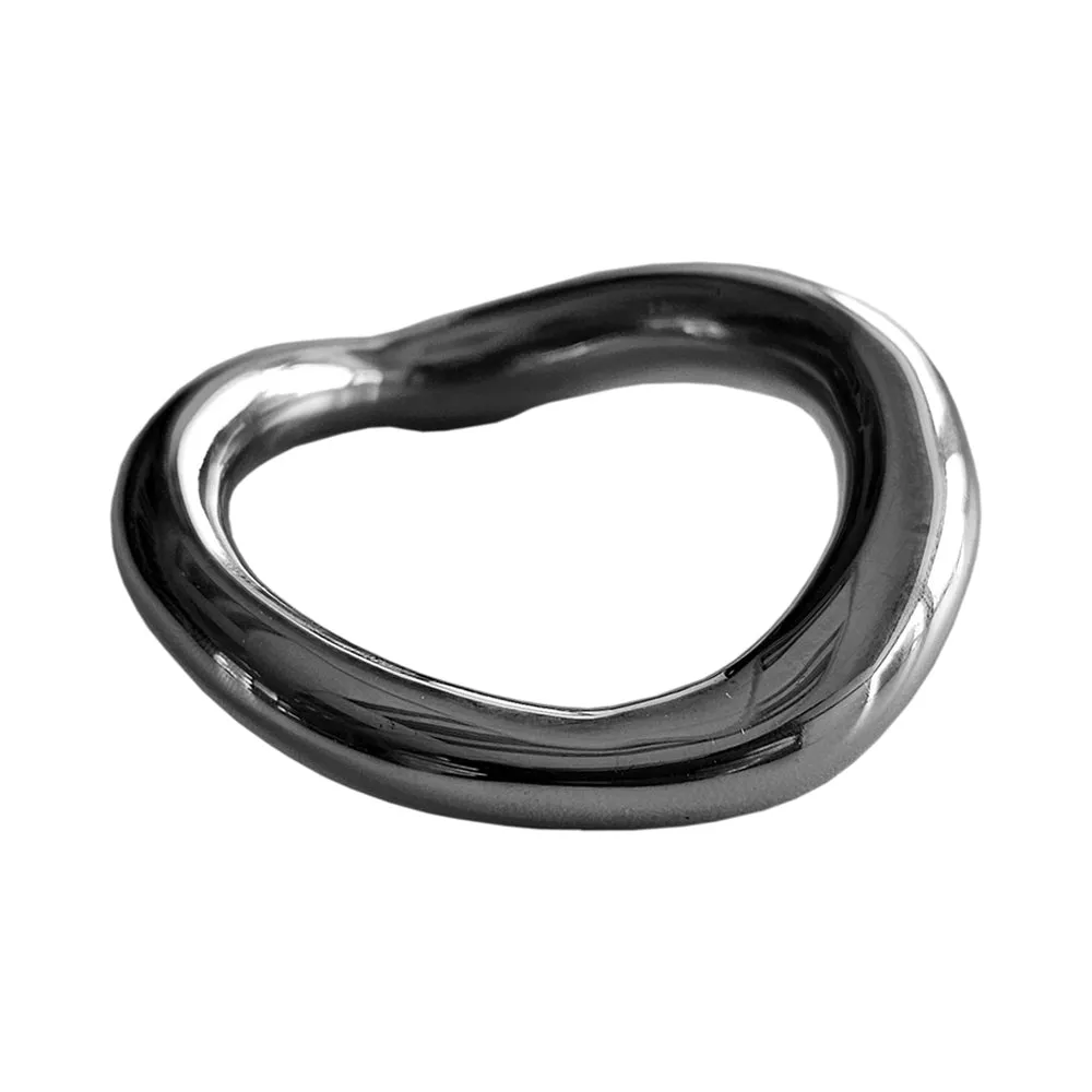 Rouge Stainless Steel Ergonomic Cock Ring