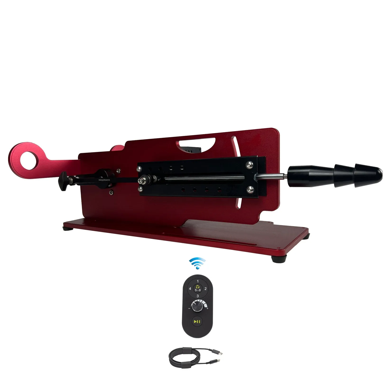 Roussan Sex Machine Devil. 120-Watt Motor. Portable & Powerful Thrusting Fuck Machine