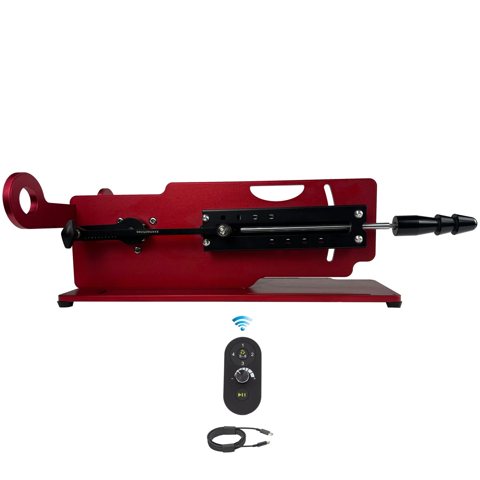 Roussan Sex Machine Devil. 120-Watt Motor. Portable & Powerful Thrusting Fuck Machine