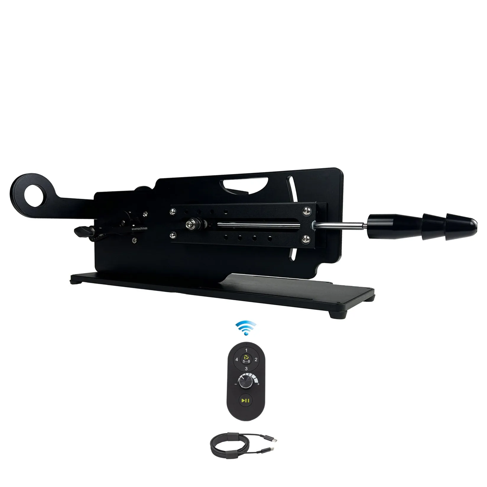 Roussan Sex Machine Devil. 120-Watt Motor. Portable & Powerful Thrusting Fuck Machine