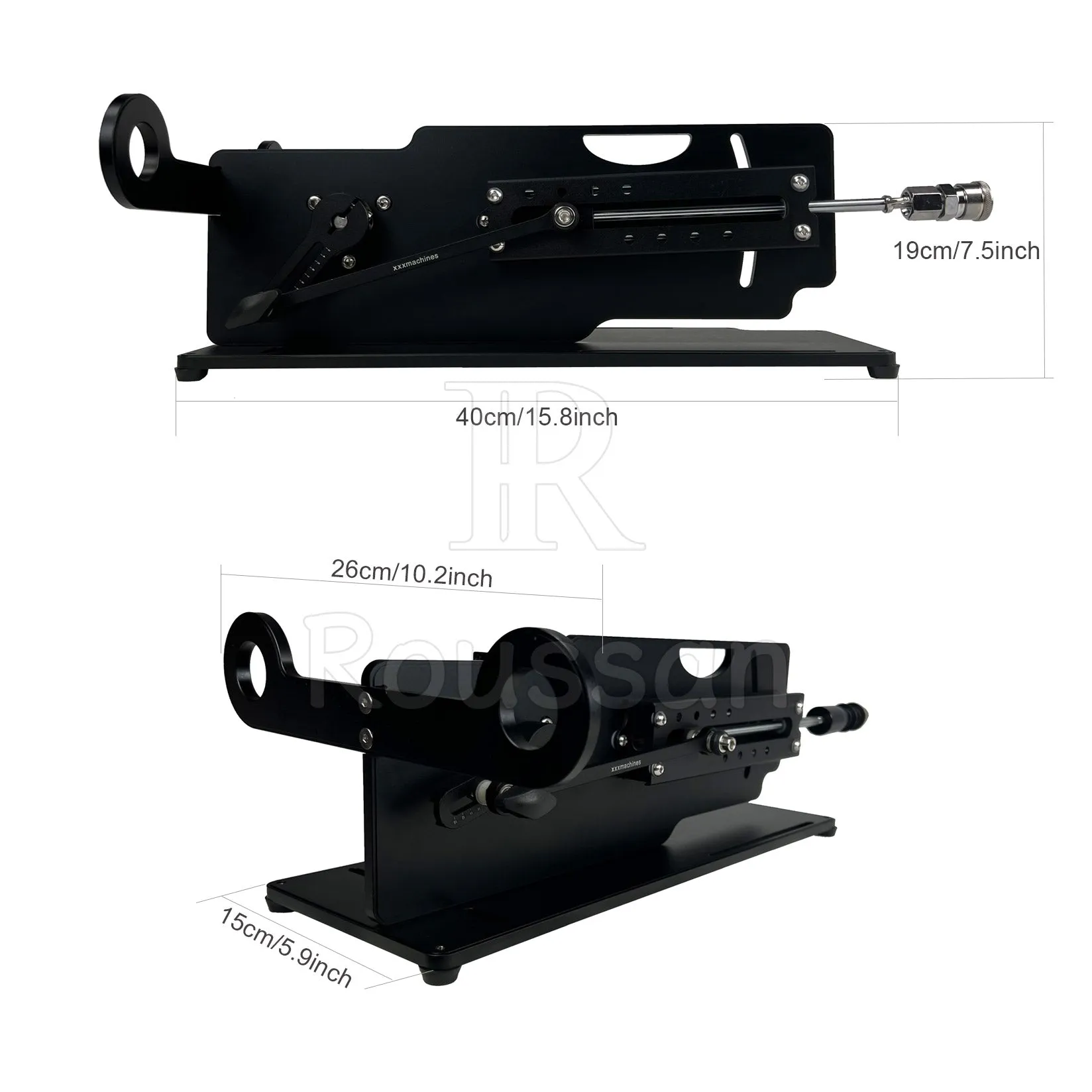 Roussan Sex Machine Devil. 120-Watt Motor. Portable & Powerful Thrusting Fuck Machine