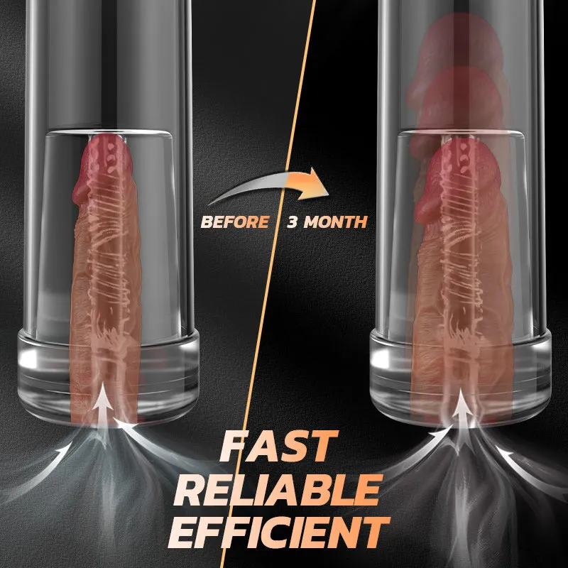 RunningPuppy - 2 Modes 6 Levels Vacuum Suction Penis Enlargement Pump