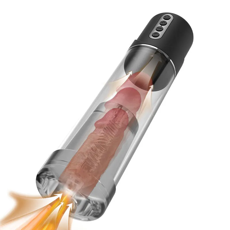 RunningPuppy - 2 Modes 6 Levels Vacuum Suction Penis Enlargement Pump