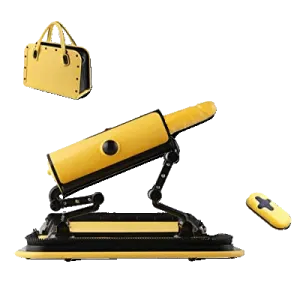 Sexobot | Heating Dildo 6 | Strong Thrust | Travel Case | 3 Modes | Remote Control