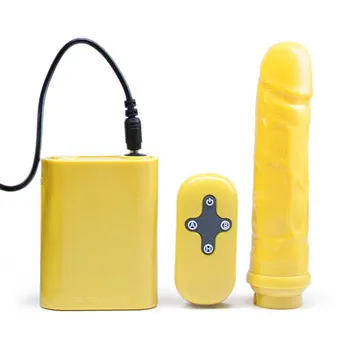 Sexobot | Heating Dildo 6 | Strong Thrust | Travel Case | 3 Modes | Remote Control