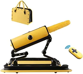 Sexobot | Heating Dildo 6 | Strong Thrust | Travel Case | 3 Modes | Remote Control
