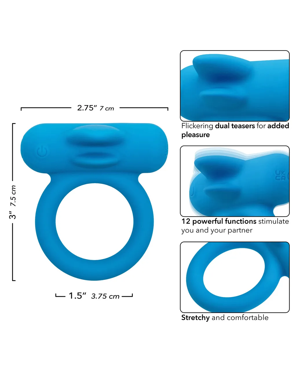 Silicone Rechargeable Double Trouble