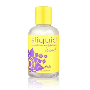 Sliquid Swirls Water Based Flavoured Lubricant - Pina Colada