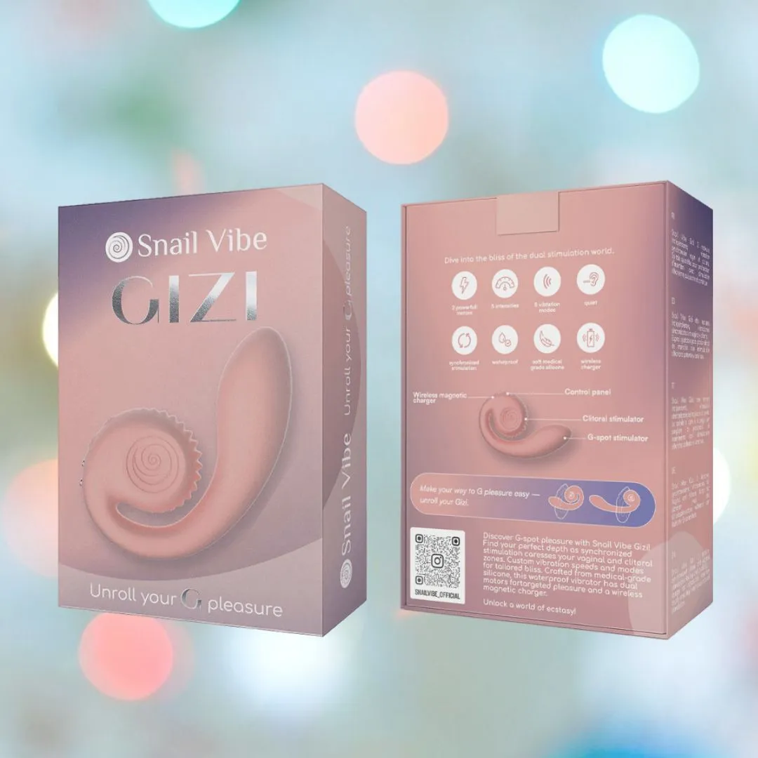 Snail Vibe Gizi G-Spot Stimulator (Peachy Pink)