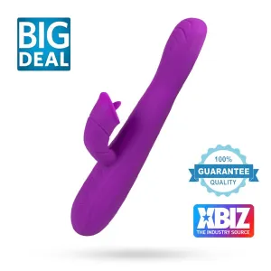 Specially-Made G-Spot Vibratior with Finger Bunny Tongue