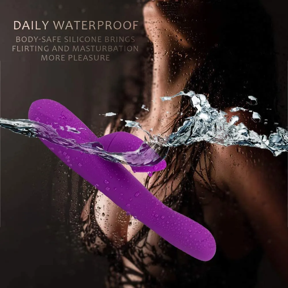 Specially-Made G-Spot Vibratior with Finger Bunny Tongue