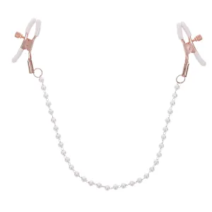 Sportsheets Sex & Mischief Peaches 'n CreaMe Pearl Nipple Clamps