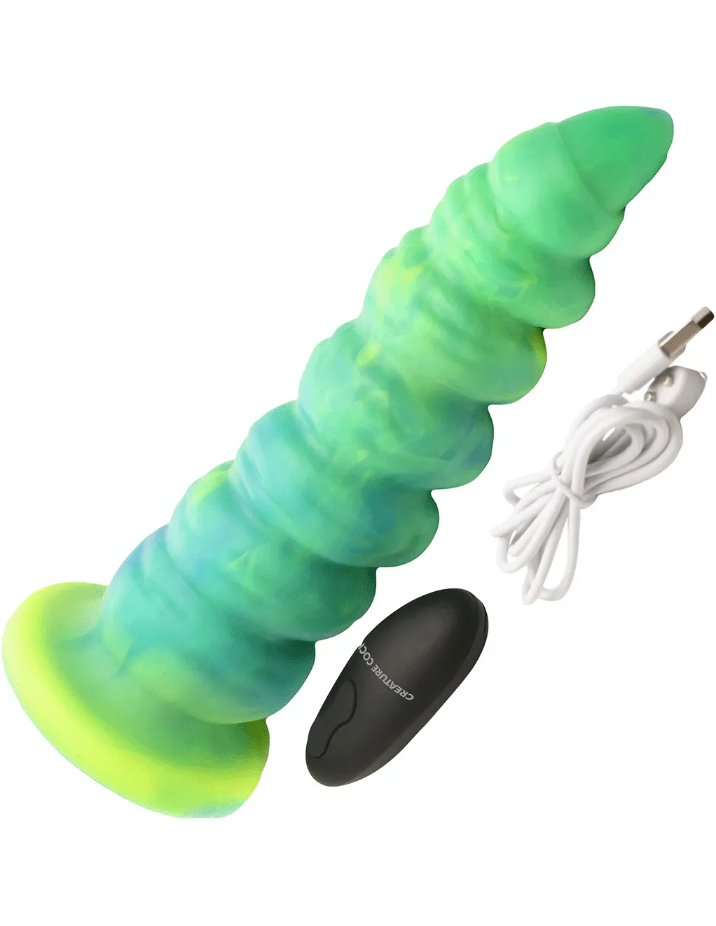 Squirmer Thrusting & Vibrating Dildo