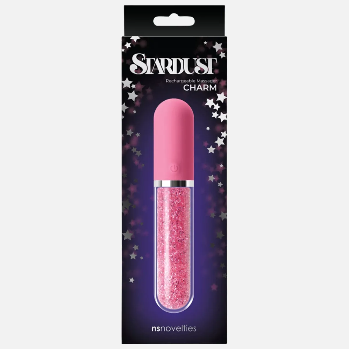 Stardust Charm Bullet Vibrator - Pink