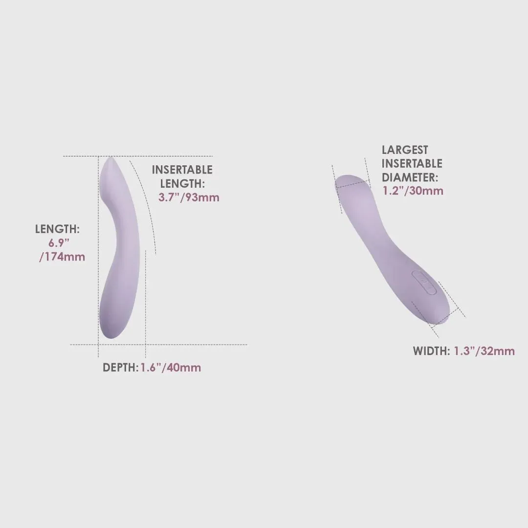 Svakom Amy 2 Clitoral & G-Spot Vibrator - Violet