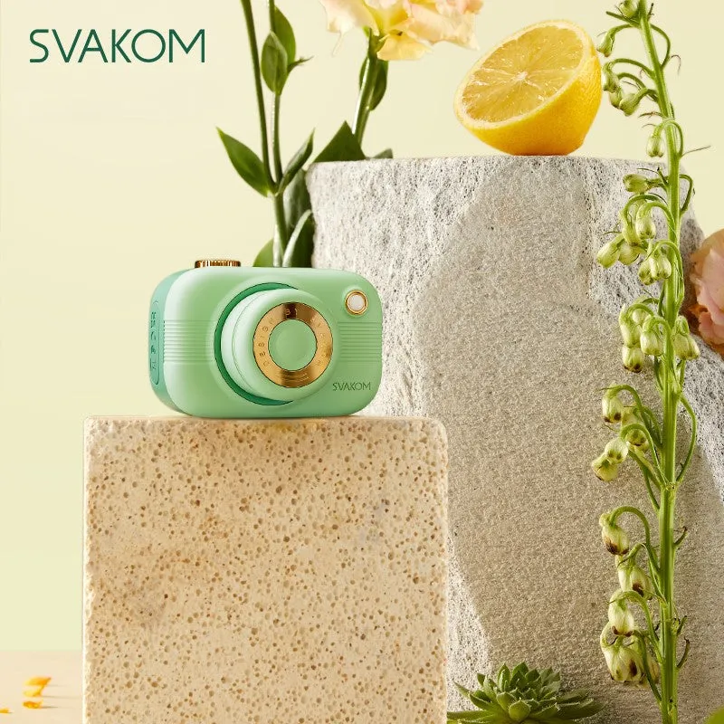SVAKOM Camera Clit Suction & G-Spot Vibrator with Nipple Clamps