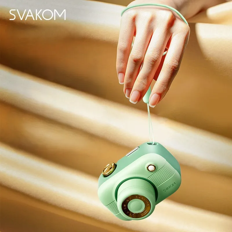 SVAKOM Camera Clit Suction & G-Spot Vibrator with Nipple Clamps