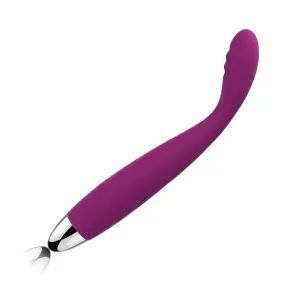 SVAKOM Cici Rechargeable G-Spot Silicone Vibrator. Violet