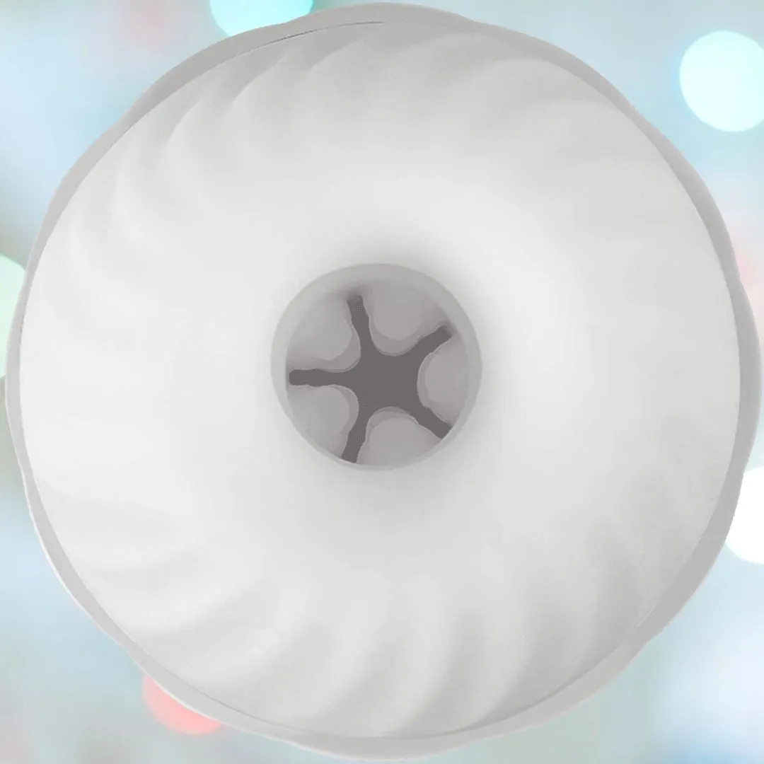 Svakom Robin Vibrating Masturbation Sleeve - White