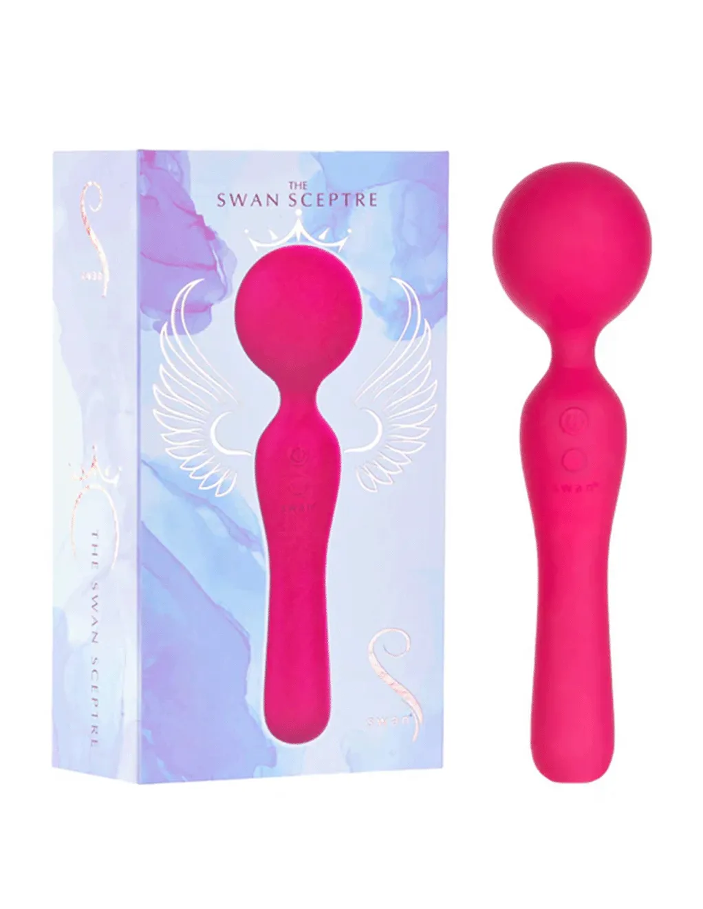 Swan Sceptre Wand Vibrator