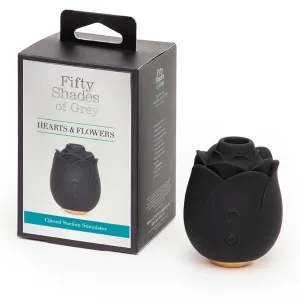 The Fifty Shades Black Rose Clit Sucker