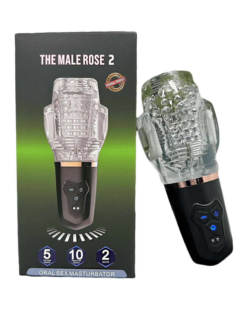 The Male Rose 2 Suction Stroker