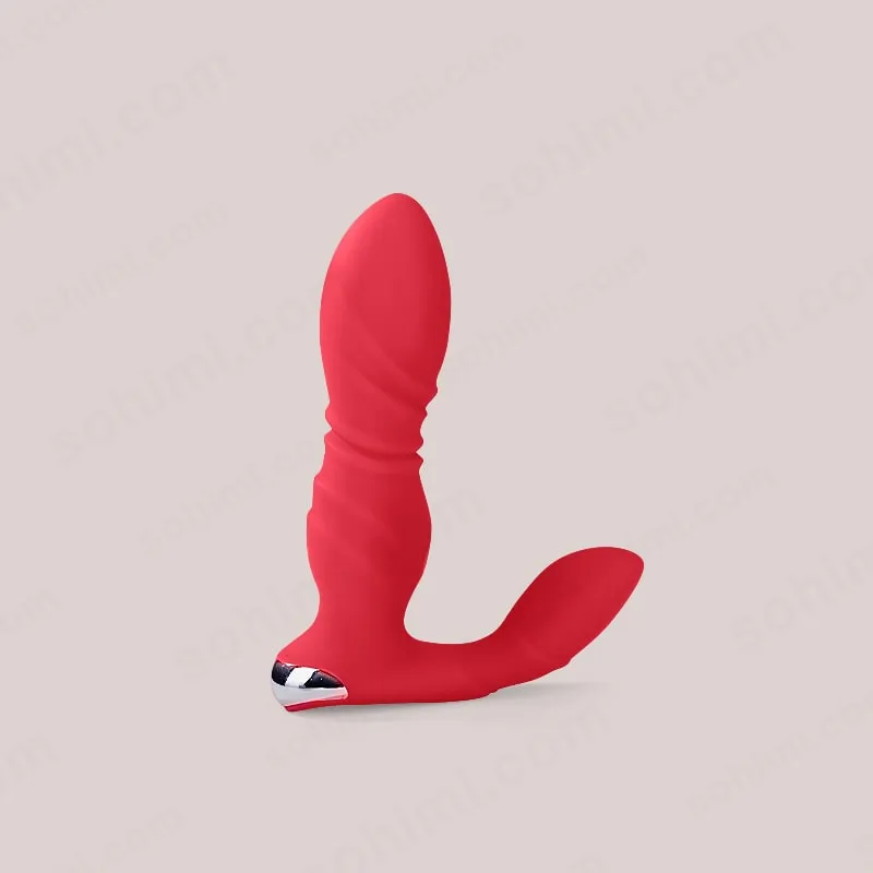 Thrusting & Vibrating Wearable  Super Quiet Butt Plug